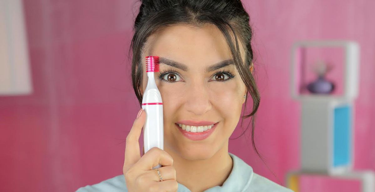 استعدّي للإنطلاق سريعاً بحواجب مثالية مع Veet Sensitive Touch Beauty Trimmer