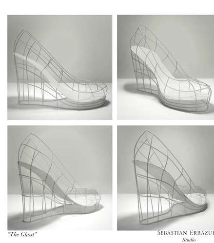 من أحذية Sebastian Errazuriz الغريبة، إليك هذا الحذاء!