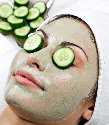 ماسك الخيار والجلسرين