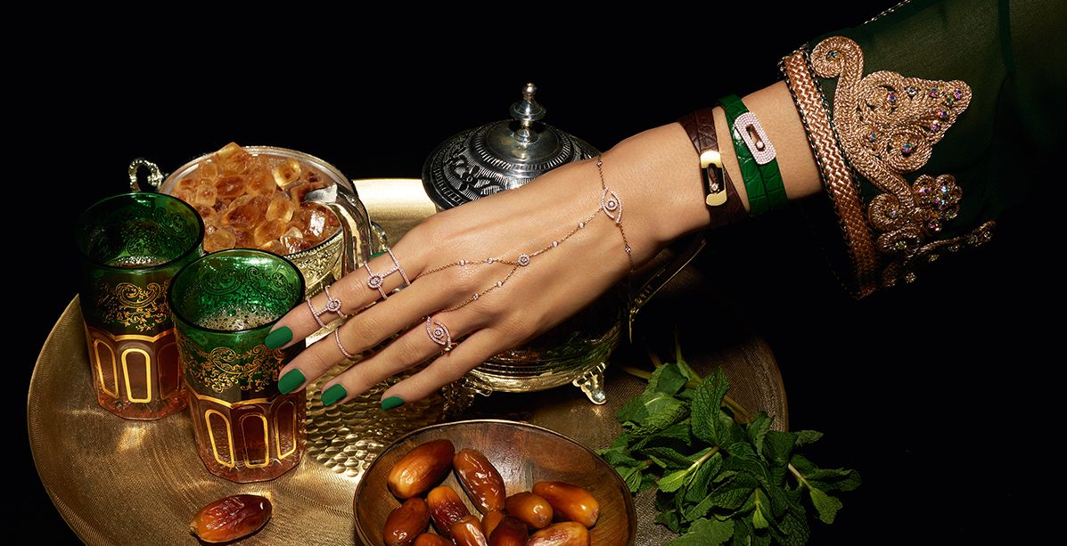 تصاميم مجوهرات من الالماس لاطلالات رمضانية انثوية وراقية