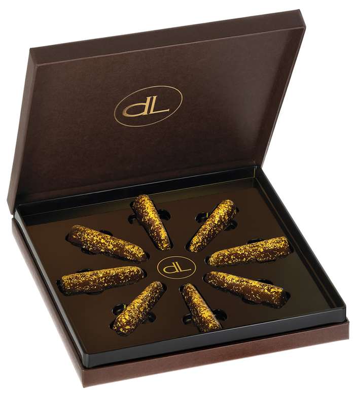 شوكولاته Delafee المطلية بالذهب، ويبلغ ثمنها 508$