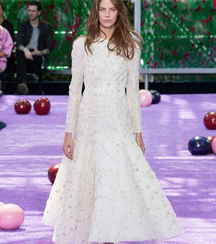 صور اخر موضه للفساتين الطويله