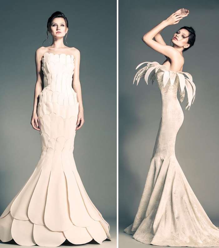 احصلي على إطلالة ميزة مع فساتين جان لويس سباجي الغريبة