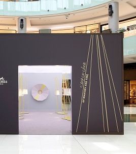 معرض ساعات Hermes في دبي مول