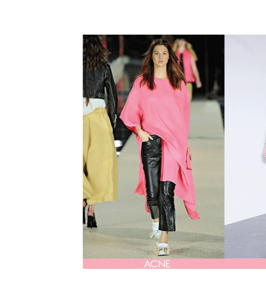 اللّون الزهريّ رائج في صيف 2012 عند سيلين وأكني