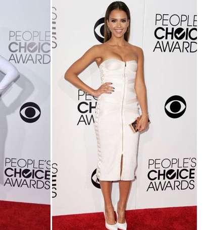 بالصور، فساتين النجمات في حفل الـ People's Choice Awards 2014