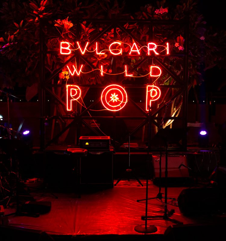 بولغري تنظم حفلا ضخما في دبي بعنوان Wild pop