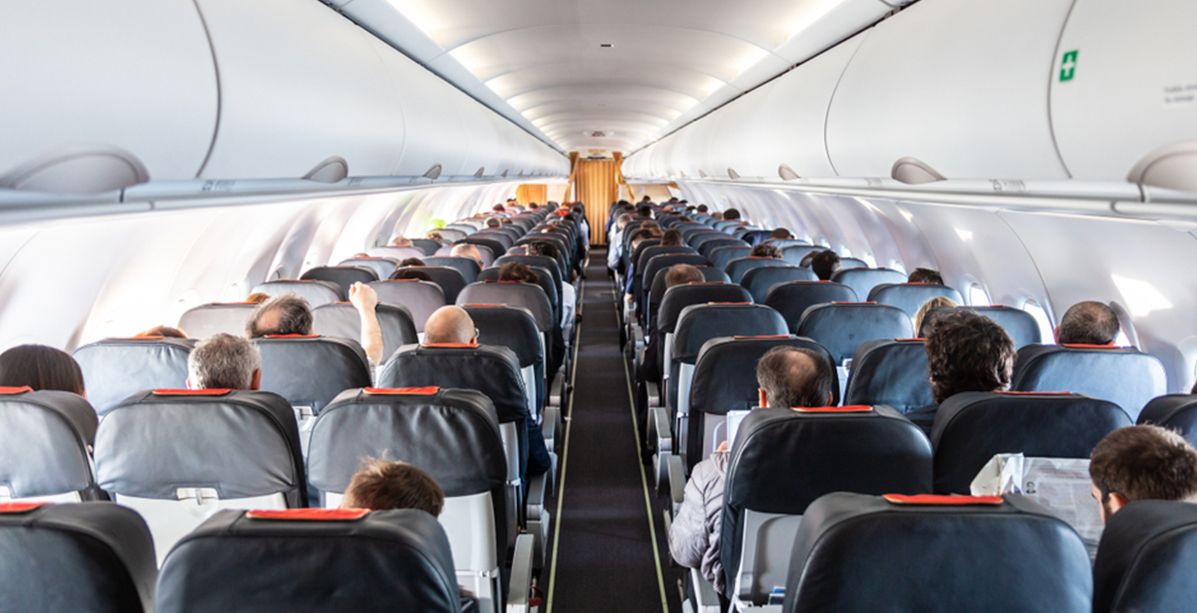 المقاعد الأكثر أماناً على متن الطائرة
