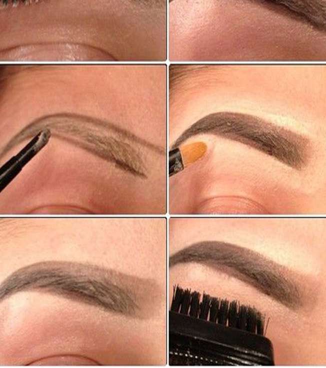 صور افضل طريقة لرسم الحواجب