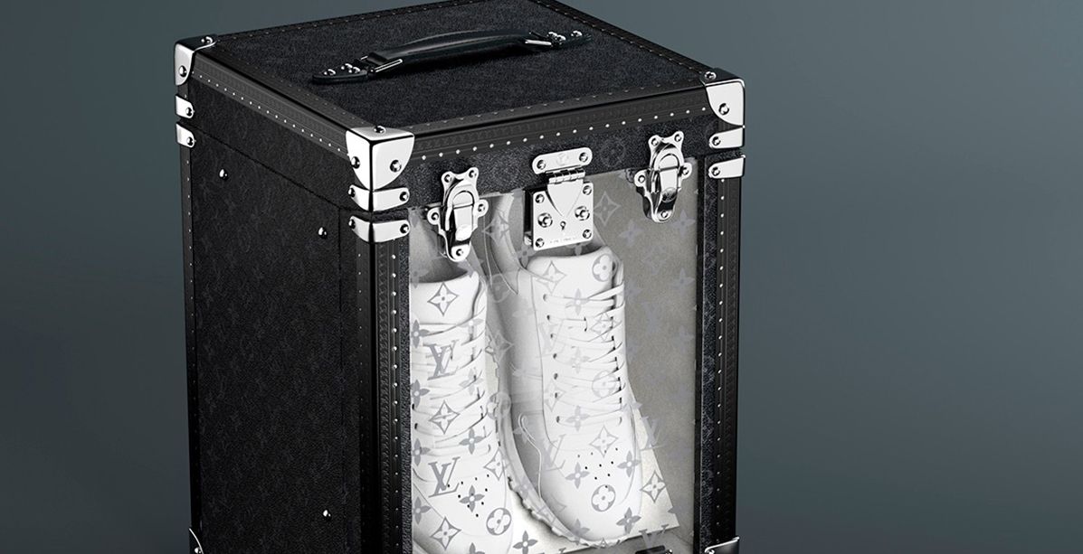 علامة Louis Vuitton تبتكر صندوقاً فردياً لتوضيب الأحذية