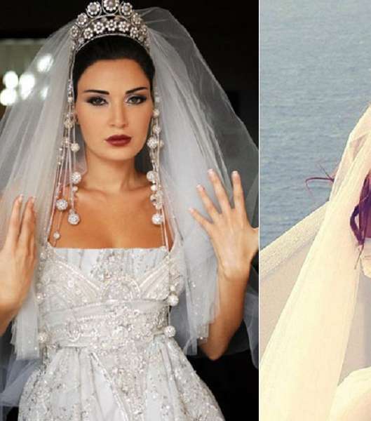 سيرين وثوبي زفاف من تصميم أنطوان القارح وباسيل سودا