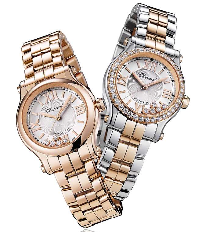 ساعات Happy Diamonds الفاخرة من شوبارد