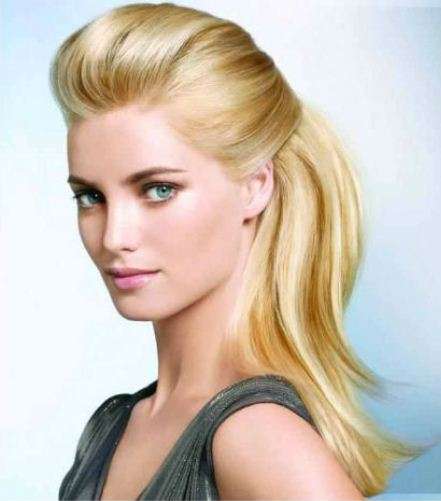 صور موديلات تسريحات شعر بف للمناسبات