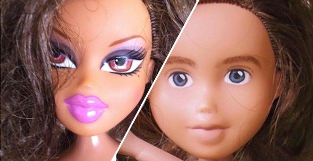 فيديو دمية بدون مكياج