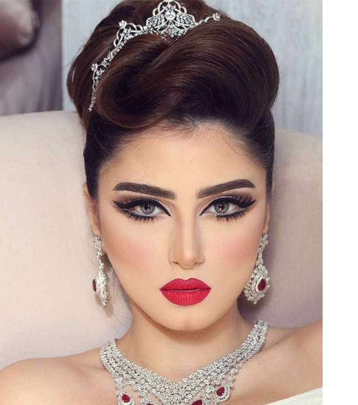 مكياج خليجي فخم بالصور