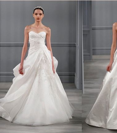 Array تنورة الأميرة تحضر في فساتين زفاف Monique Lhuillier