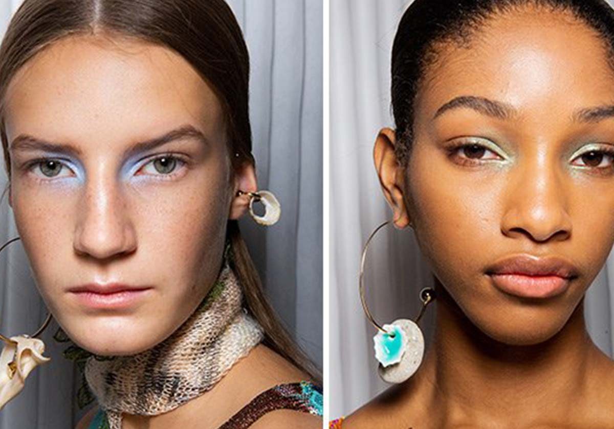 ظلال العيون الملونة مع ميسوني