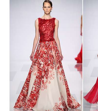 بالصور، فساتين رسمية من طوني ورد لشتاء 2014