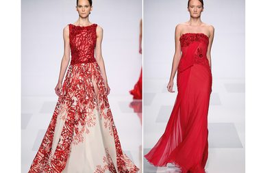 بالصور، فساتين رسمية من طوني ورد لشتاء 2014