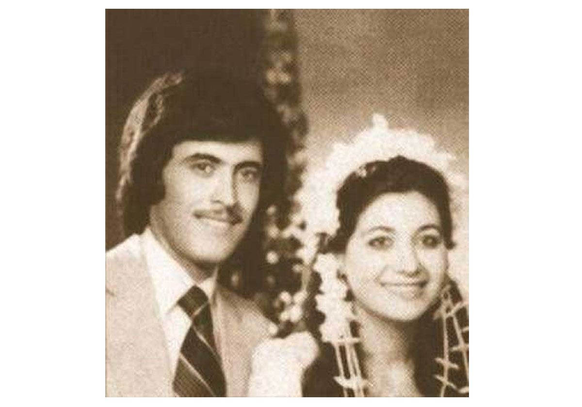 صورة نادرة لزفاف كاظم الساهر.. وزوجته السابقة تظهر للمرة الاولى!‏
