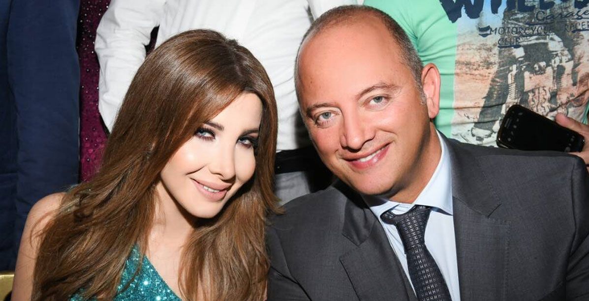 زوج نانسي عجرم يغار ويخاف عليها بجنون... وهذا ما فعله أمام الكاميرات!