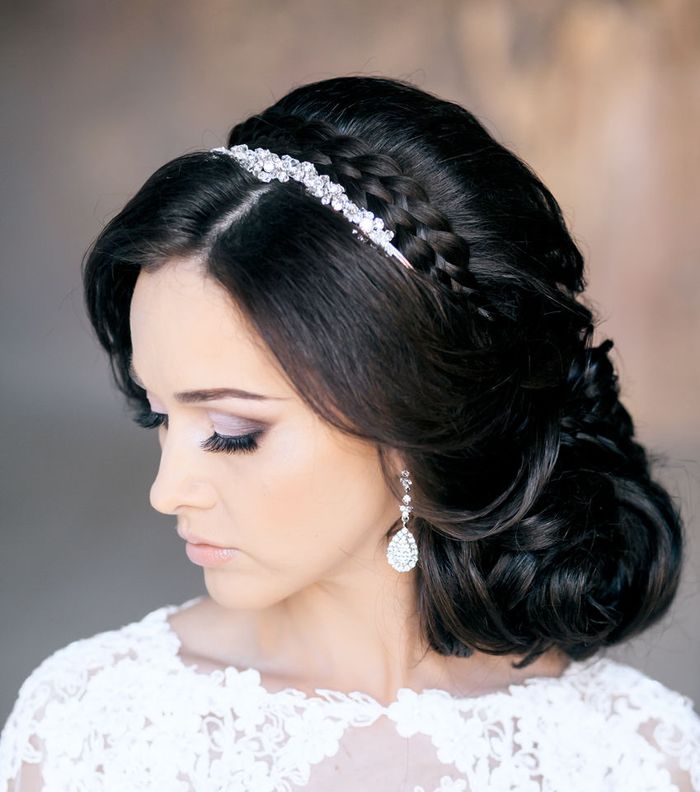 تسريحات شعر عروس 2015