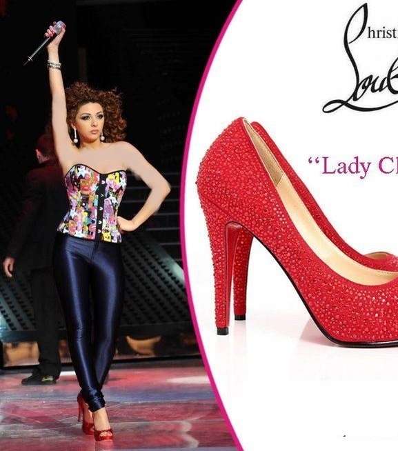 ميريام فارس تختار أحذية لوبوتان لجميع إطلالاتها