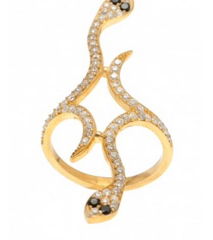 خاتم على شكل أفعى من By Sophie