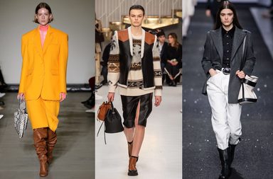 من اليمين إلى اليسار Alberta Ferretti وTod's وAnnakiki