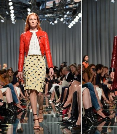 من أبرز الصيحات...المعاطف الجلديّة القصيرة والطويلة 