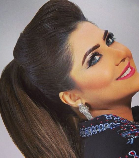 صور مكياج حصة اللوغاني