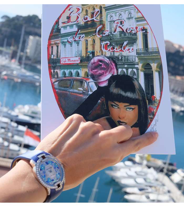 ديالا مكي تتالق في حفل Le Bal de la rose لعلامة Roger Dubuis