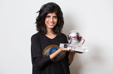 سيما نجار، الفائزة بجائزة مبادرة كارتييه للسيدات عن منطقة الشرق الأوسط وشمال إفر