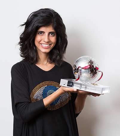 سيما نجار، الفائزة بجائزة مبادرة كارتييه للسيدات عن منطقة الشرق الأوسط وشمال إفر
