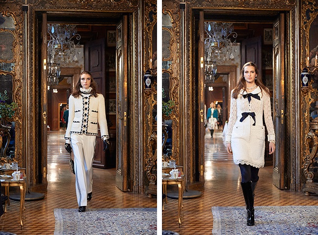 من عرض CHANEL Metiers D'art 2014-2015، اليك هذه الازياء