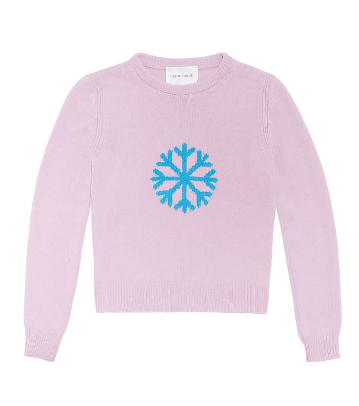 البيرتا فيريتي تقدم لك كنزة مطبعة برسمة الثلج