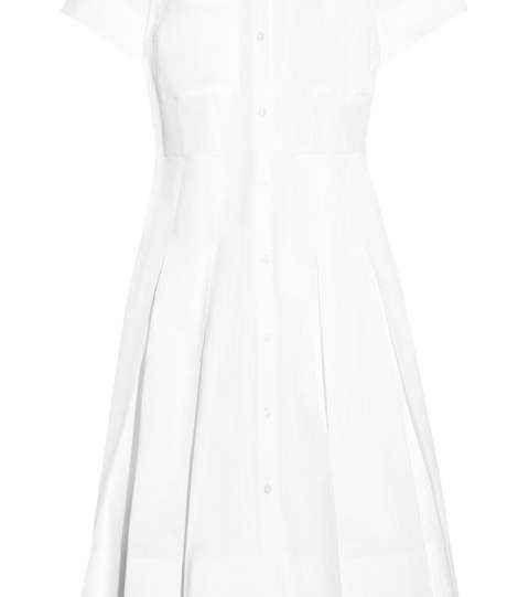 فستان باسلوب القميص من مايكل كورس باسلوب القميص الكلاسيكي لصيف 2016