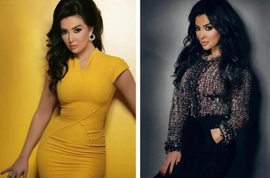 بالصور،إليك موديلات فساتين الفنانات الخليجيات