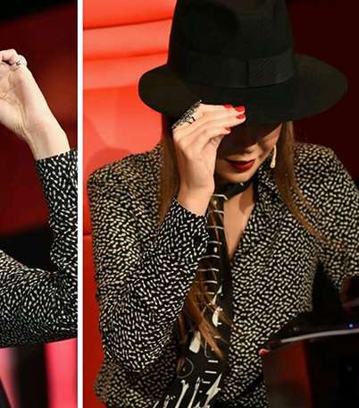بالصور، نانسي عجرم نجمة الإطلالات الأنثويّة في برنامج The Voice Kids