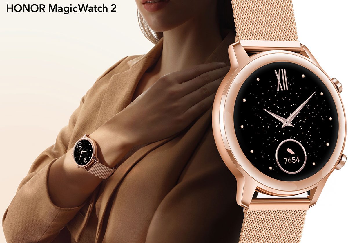 تصميم انيق ومميز مع HONOR MagicWatch 2