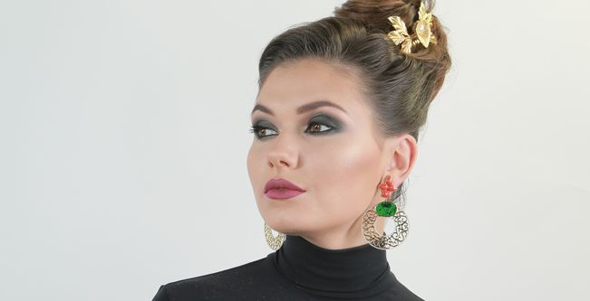 خطوات مكياج قوي وجريء للعيد من فادي قطايا