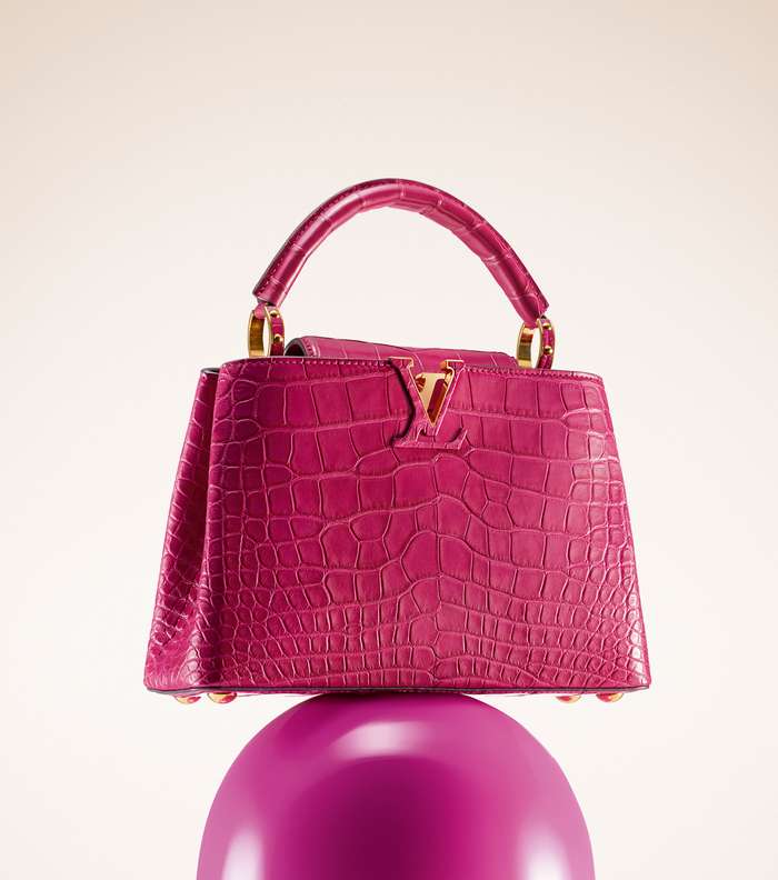 لاطلالة مميزة، اختاري حقيبة Louis Vuitton Capucines