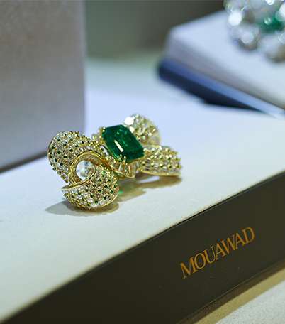 مجوهرات Mouawad خلال معرض الدوحة للمجوهرات والساعات