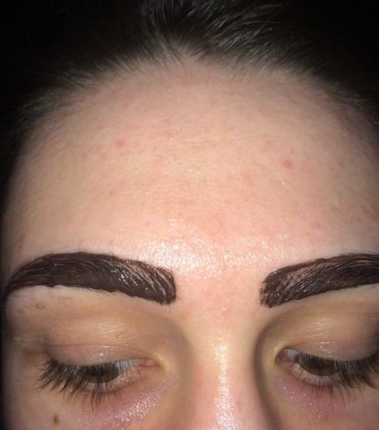 طريقة تشقير الحواجب بالصور