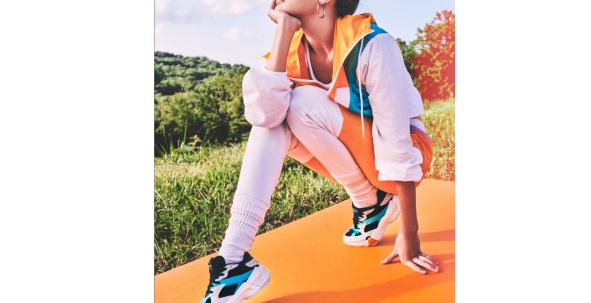 اكتشفي مجموعة الأزياء التعاونية بين ريبوك وجيجي حديد “Reebok x Gigi Hadid”