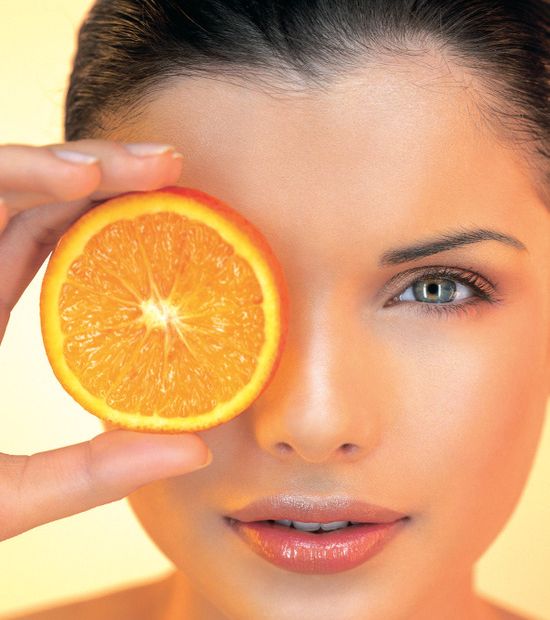 شد البشرة بالليمون