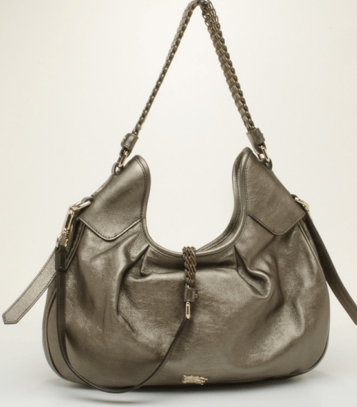 حقيبة Burberry Nappa Leather Hobo