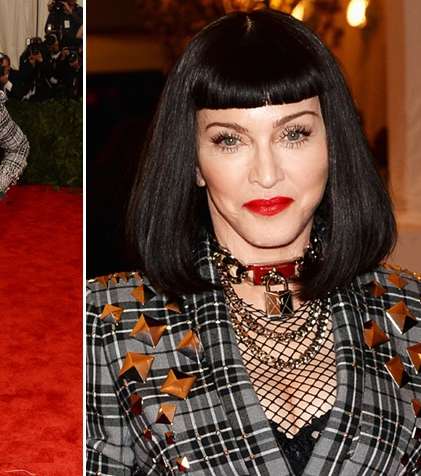 مادونا بإطلالة سيّئة في حفل الـ Met Gala بتصميم من توقيع جيفنشي