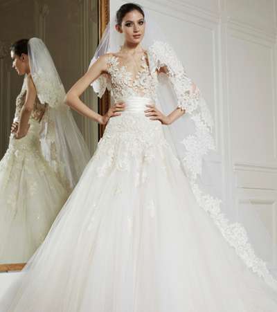 فستان زواج من زهير مراد