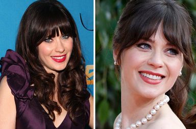 صور اجمل تسريحات شعر زوي ديشانيل | اسرار خاصة بشعر النجمات